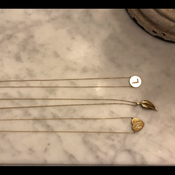 Jennifer Meyer Letter Heart Necklace - Picture 3 of 6